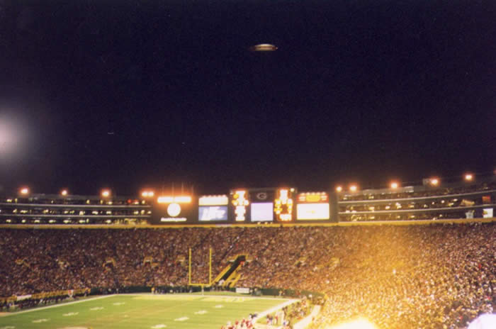 UFO at Lambeau Field 1999